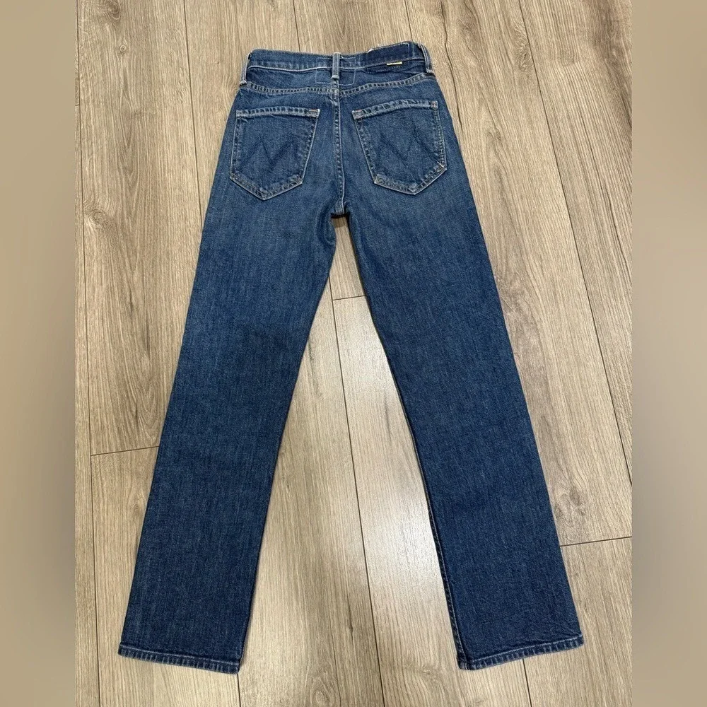 MOTHER Tomcat Straight Leg Ankle Jeans in Cannonball Sz 23